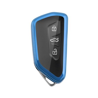 Ruiya Autoschlüssel Hülle für VW Golf 8 8.5 ID.3 ID.4 ID.5 ID.7, TPU