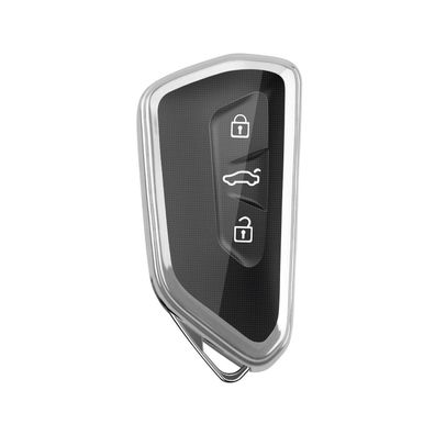 Ruiya Autoschlüssel Hülle für VW Golf 8 8.5 ID.3 ID.4 ID.5 ID.7, TPU