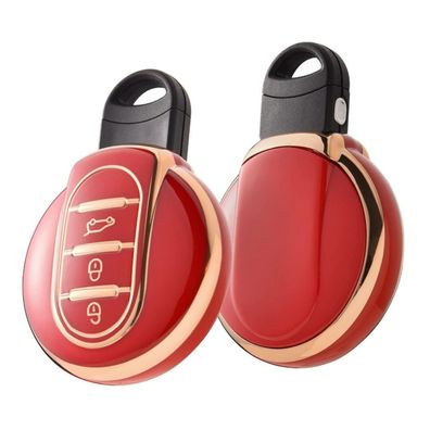 Oatsbasf Autoschlüssel Hülle für BMW Mini Cooper One S F54-F60, TPU