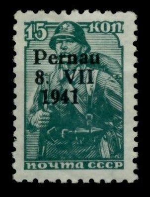 BES. 2WK Estland PERNAU Nr 7I postfrisch X6DABDA