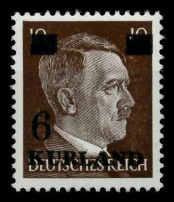 BES. 2WK Kurland Nr 2wzI postfrisch X707956