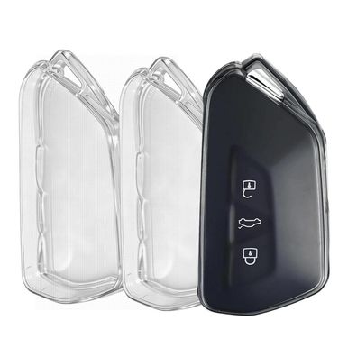 2x Transparente TPU Schutzhülle für VW Golf 8 GTI GTE ID.3 ID.4 Cupra Formentor