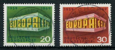 BRD BUND 1969 Nr 583-584 zentrisch gestempelt X831FEE