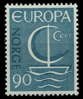 Norwegen 1966 Nr 548 postfrisch X9C80EE