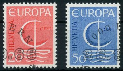 Schweiz 1966 Nr 843-844 gestempelt X9C8166