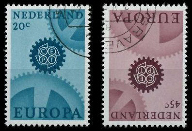 Niederlande 1967 Nr 878x-879x gestempelt X9D14A2