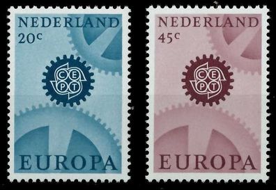 Niederlande 1967 Nr 878y-879y postfrisch X9D14BE