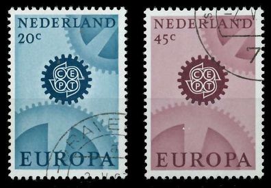 Niederlande 1967 Nr 878y-879y gestempelt X9D14C2