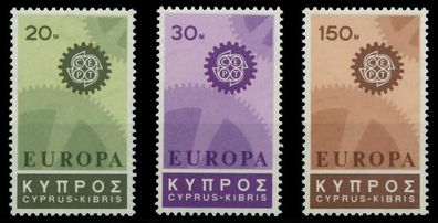 ZYPERN 1967 Nr 292-294 postfrisch SA52CD6
