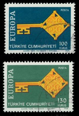 TÜRKEI 1968 Nr 2095-2096 gestempelt X9D18F2