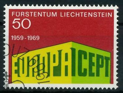 Liechtenstein 1969 Nr 507 gestempelt X9D1AA2