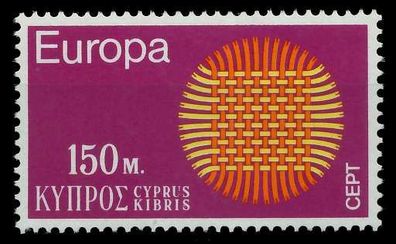 ZYPERN 1970 Nr 334 postfrisch SA6EB02