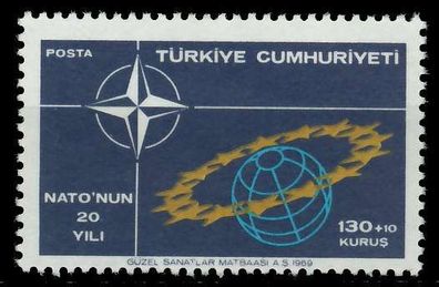 TÜRKEI 1969 Nr 2121 postfrisch SAE953E