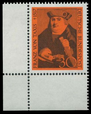 BRD BUND 1967 Nr 535 postfrisch ECKE-ULI X30DDD2