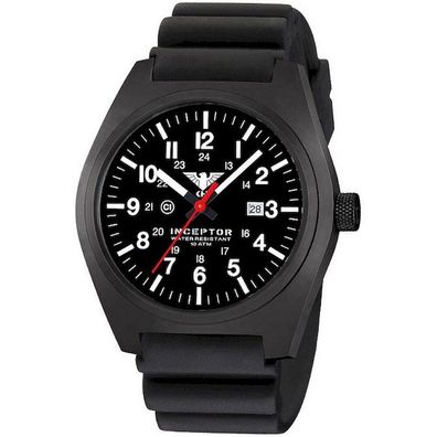 KHS - KHS. INCBS. DB - Armbanduhr - Herren - Quarz - Inceptor Black Steel