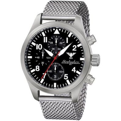 KHS - KHS. AIRSC. MS - Armbanduhr - Herren - Quarz - Airleader Steel