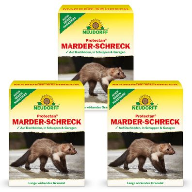 3 x Neudorff Protectan® Marder-Schreck, 200 g