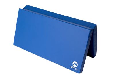Jeflex Turnmatte klappbar 100 x 100 x 8 cm Fitness Weichbodenmatte Sportmatte