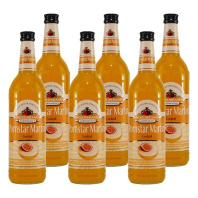 Nordbrand Pornstar Martini Cocktail Likör (6 x 0,7L)