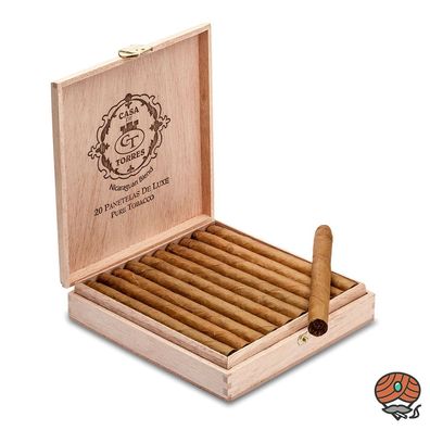 Casa de Torres Panetelas de Luxe, 100% Tabak, 20 Zigarillos