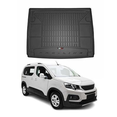 OMAC Gummi Kofferraumwanne für Peugeot Rifter 2018-2024 TPE Laderaumwanne