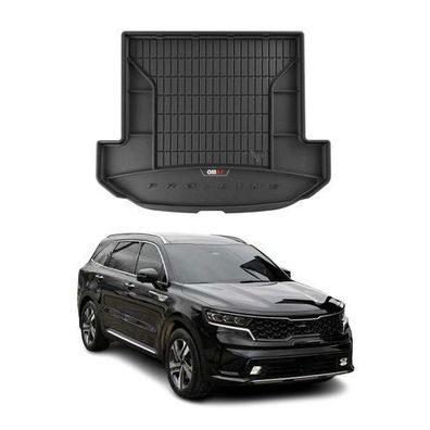 OMAC Gummi Kofferraumwanne für Kia Sorento Hybrid PHEV 2020-24 Klappbare 3. Reihe