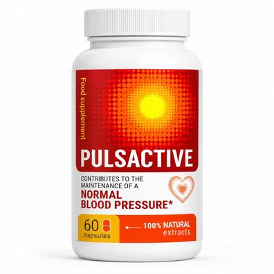 Pulsactive Kapseln - Nahrungsergänzungsmittel für Erwachsene - 60 Kapseln