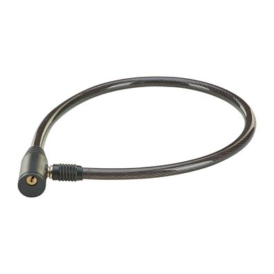 Prophete Kabelschloss Basic 55 cm Fahrradschloss Schwarz Ø 10 mm mit 2 Schlüsseln