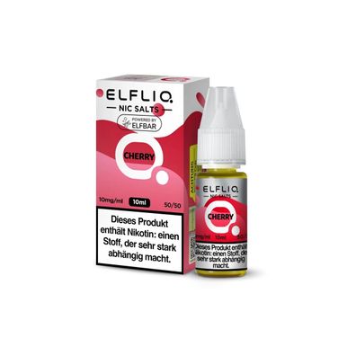 ELFLIQ Cherry Nikotinsalz Liquid 10 ml