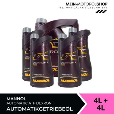 Mannol Automatic ATF Dexron II 4 + 4 Liter