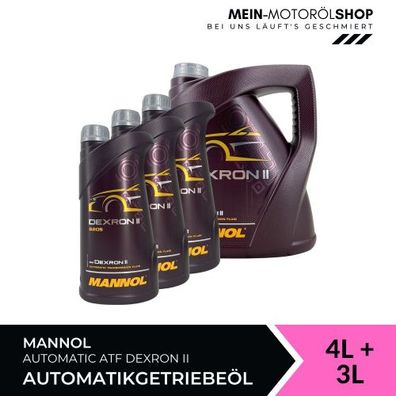 Mannol Automatic ATF Dexron II 4 + 3 Liter