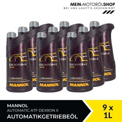 Mannol Automatic ATF Dexron II 9x1 Liter