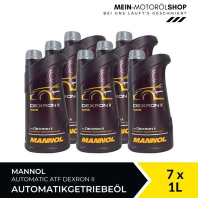Mannol Automatic ATF Dexron II 7x1 Liter