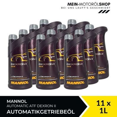 Mannol Automatic ATF Dexron II 11x1 Liter
