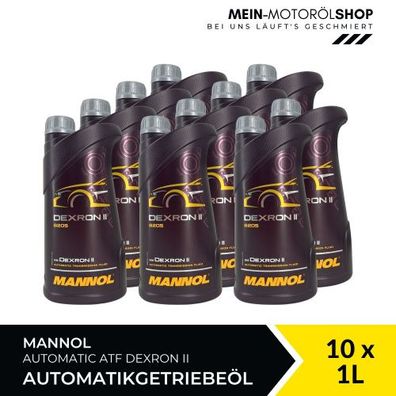 Mannol Automatic ATF Dexron II 10x1 Liter