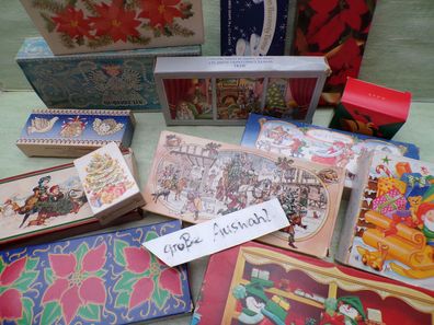 ALT Vintage Avon Weihnachten Motivseifen & OVP Figuren Elfen Weihnachtsstern uva