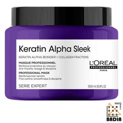 Keratin ALPHA SLEEK Maske 500 ml