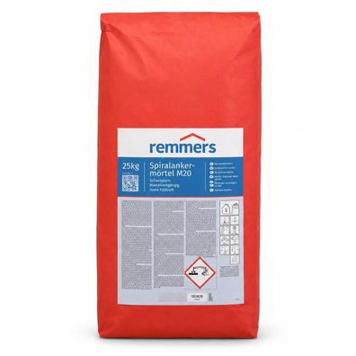 Remmers Spiralankermörtel M20 Fugenmörtel 1 mm 25 kg