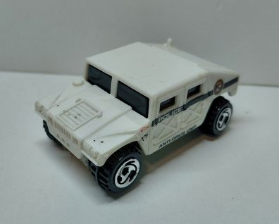 Modellauto Hot Wheels 1:64 Hummer H1 "POLICE Anti-Drug Unit"