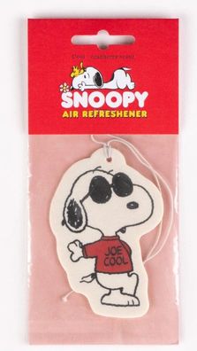 Peanuts Snoopy + Woodstock Joe Cool Lufterfrischer fürs Auto/Küche/Bad Duftbaum