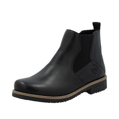 Rieker Chelsea Boots - Schwarz Kunstleder