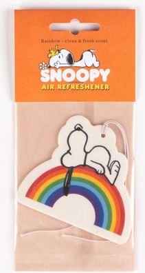 Peanuts Snoopy Rainbow Lufterfrischer fürs Auto/Küche/Bad Duftbaum