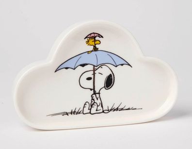 Peanuts Snoopy Keramik Schmuckschale Umbrella in Wolkenform