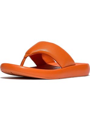 FitFlop Damen Flip Flop Iqushion D-Luxe Padded Leather Toe-Post Sandals JB6