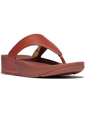 FitFlop Damen Flip Flops Lulu Leather Toepost I88