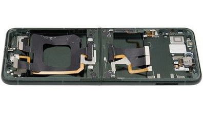 Original Service OLED Motorola Razr 70+ XT2659-3 Hauptdisplay Rahmen Grün