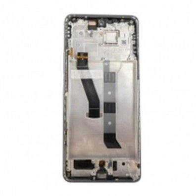 Original Service Pack OLED Xiaomi Poco M8 5G Display mit Rahmen Silber