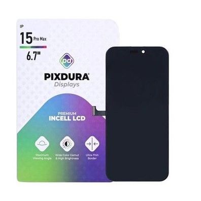 Pixdura Display für iPhone 15 Pro Max InCell Premium 120Hz Touchscreen