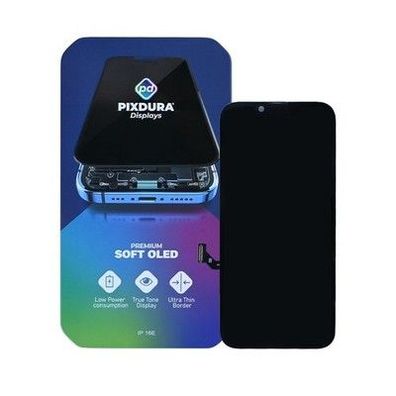 Pixdura Display für iPhone 16e / 17e Soft OLED Premium 60Hz Touchscreen