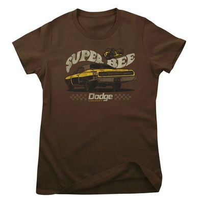 Dodge Damen T-Shirt Super Bee Girly Tee FCA-5-DGD012W
